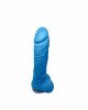 Крафтове мило-член із присоскою Чистий Кайф Blue size L, натуральне Крафтове мило-член із присоскою Чистий Кайф Blue size L, натуральне