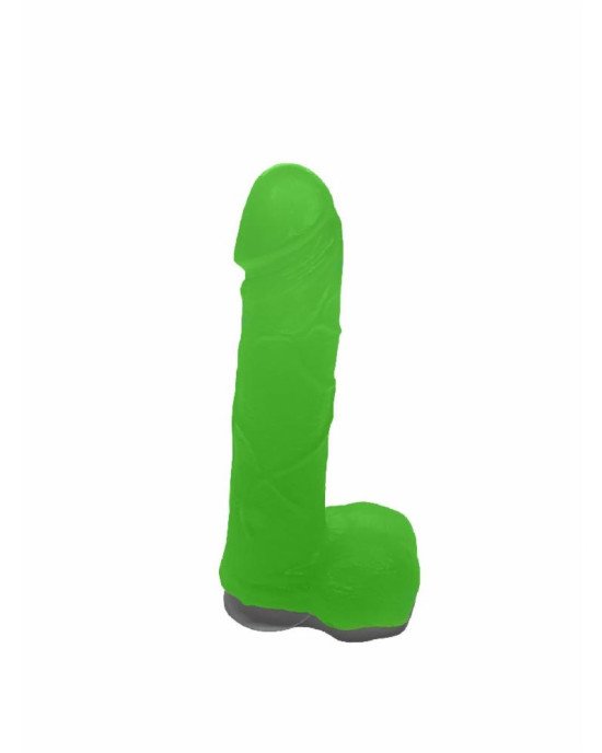 Крафтове мило-член із присоскою Чистий Кайф Green size M, натуральне Крафтове мило-член із присоскою Чистий Кайф Green size M, натуральне