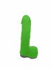 Крафтове мило-член із присоскою Чистий Кайф Green size M, натуральне Крафтове мило-член із присоскою Чистий Кайф Green size M, натуральне