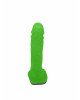 Крафтове мило-член із присоскою Чистий Кайф Green size M, натуральне Крафтове мило-член із присоскою Чистий Кайф Green size M, натуральне