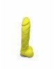 Крафтове мило-член із присоскою Чистий Кайф Yellow size L, натуральне Крафтове мило-член із присоскою Чистий Кайф Yellow size L, натуральне