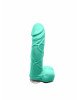 Крафтове мило-член із присоскою Чистий Кайф Turquoise size M, натуральне Крафтове мило-член із присоскою Чистий Кайф Turquoise size M, натуральне