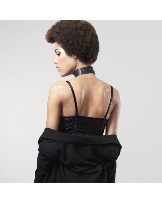 Чокер Bijoux Indiscrets MAZE – Wide Chocker Black
