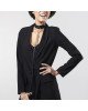 Чокер Bijoux Indiscrets MAZE – Wide Chocker Black