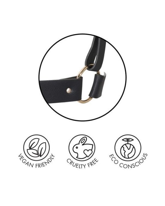 Чокер Bijoux Indiscrets MAZE – Wide Chocker Black