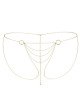 Ланцюжок-трусики Bijoux Indiscrets Magnifique Bikini Chain – Gold, прикраса для тіла Ланцюжок-трусики Bijoux Indiscrets Magnifique Bikini Chain – Gold, прикраса для тіла