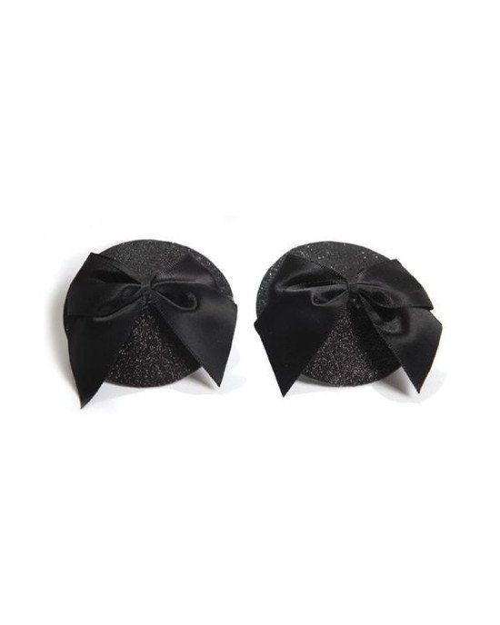 Пестіс Bijoux Indiscrets Burlesque pasties GLITTER and BOW Пестіс Bijoux Indiscrets Burlesque pasties GLITTER and BOW