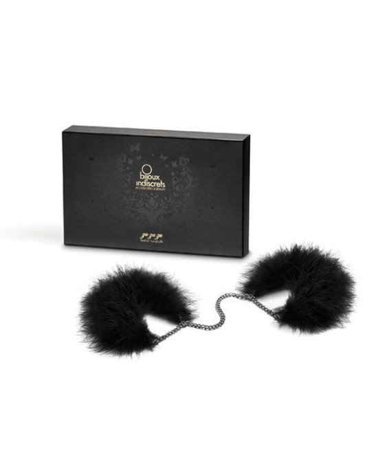 Пухнасті наручники Bijoux Indiscrets Za za zu - feahter handcuffs, пір'яні, подарункова упаковка Пухнасті наручники Bijoux Indiscrets Za za zu - feahter handcuffs, пір'яні, подарункова упаковка