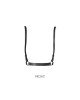 Портупея Bijoux Indiscrets MAZE - X Harness Black, екошкіра Портупея Bijoux Indiscrets MAZE - X Harness Black, екошкіра