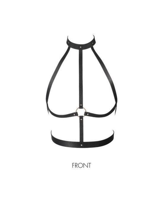 Портупея Bijoux Indiscrets MAZE — H Harness Black Портупея Bijoux Indiscrets MAZE — H Harness Black