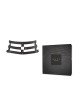 Портупея-пояс Bijoux Indiscrets MAZE - Wide Belt and Restraints Black, екошкіра Портупея-пояс Bijoux Indiscrets MAZE - Wide Belt and Restraints Black, екошкіра