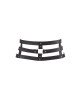 Портупея-пояс Bijoux Indiscrets MAZE - Wide Belt and Restraints Black, екошкіра Портупея-пояс Bijoux Indiscrets MAZE - Wide Belt and Restraints Black, екошкіра
