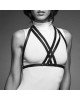 Портупея Bijoux Indiscrets MAZE — Halter Bra Harness Black Портупея Bijoux Indiscrets MAZE — Halter Bra Harness Black
