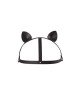 Маска кішечки Bijoux Indiscrets MAZE - Cat Ears Headpiece Black, екошкіра Маска кішечки Bijoux Indiscrets MAZE - Cat Ears Headpiece Black, екошкіра