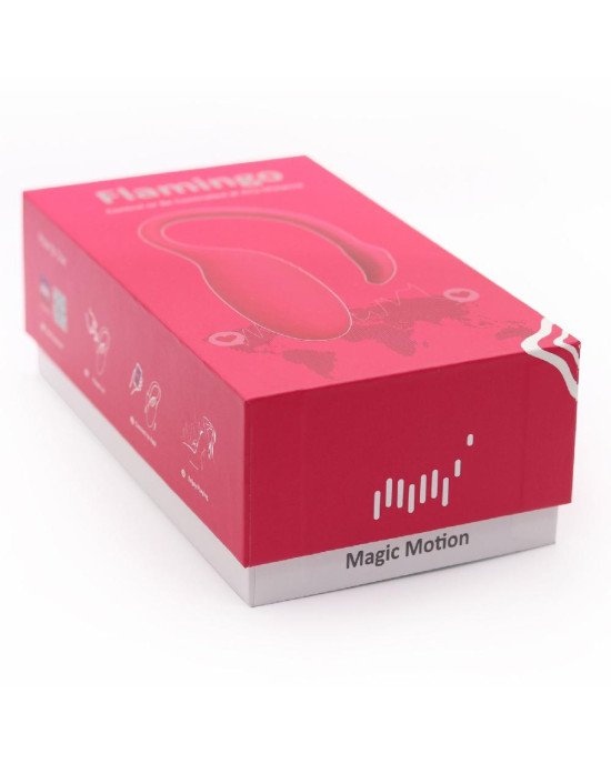 Смарт-віброяйце Magic Motion Flamingo зі стимулятором клітора, 3 види вправ Кегеля Смарт-віброяйце Magic Motion Flamingo зі стимулятором клітора, 3 види вправ Кегеля