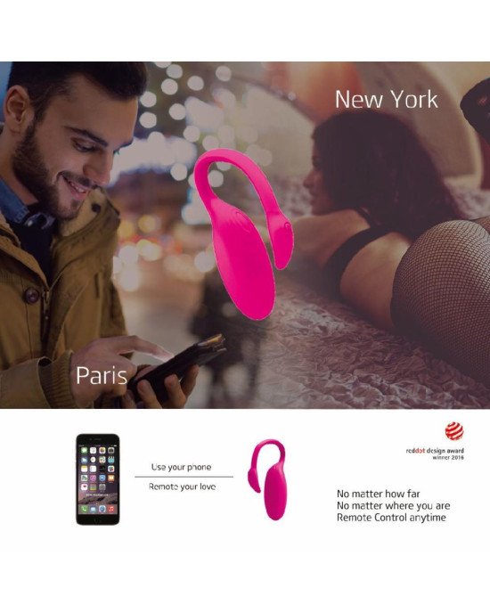 Смарт-віброяйце Magic Motion Flamingo зі стимулятором клітора, 3 види вправ Кегеля Смарт-віброяйце Magic Motion Flamingo зі стимулятором клітора, 3 види вправ Кегеля