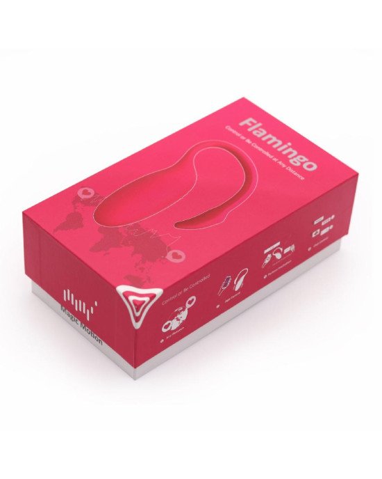 Смарт-віброяйце Magic Motion Flamingo зі стимулятором клітора, 3 види вправ Кегеля Смарт-віброяйце Magic Motion Flamingo зі стимулятором клітора, 3 види вправ Кегеля