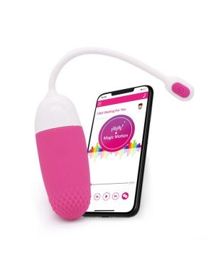 Смарт-віброяйце Magic Motion Vini Pink, керування зі смартфона