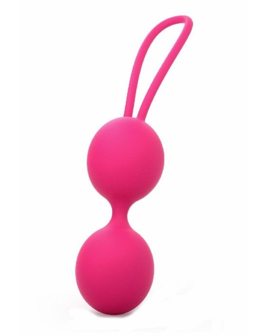 Вагінальні кульки Dorcel Dual Balls Magenta, діаметр 3,6см, вага 55гр Вагінальні кульки Dorcel Dual Balls Magenta, діаметр 3,6см, вага 55гр