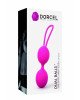 Вагінальні кульки Dorcel Dual Balls Magenta, діаметр 3,6см, вага 55гр Вагінальні кульки Dorcel Dual Balls Magenta, діаметр 3,6см, вага 55гр