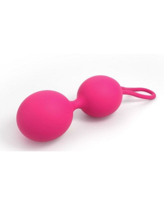 Вагінальні кульки Dorcel Dual Balls Magenta, діаметр 3,6см, вага 55гр Вагінальні кульки Dorcel Dual Balls Magenta, діаметр 3,6см, вага 55гр