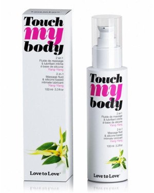 Масажний гель і змазка 2-в-1 Love To Love TOUCH MY BODY Ylang-Ylang (100 мл) зволожуючий Масажний гель і змазка 2-в-1 Love To Love TOUCH MY BODY Ylang-Ylang (100 мл) зволожуючий
