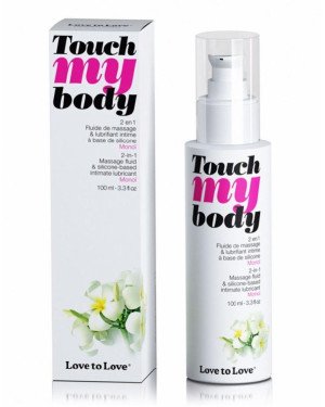 Масажний гель і змазка 2-в-1 Love To Love TOUCH MY BODY Monoi (100 мл) зволожуючий Масажний гель і змазка 2-в-1 Love To Love TOUCH MY BODY Monoi (100 мл) зволожуючий