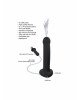 Фалоімітатор, що кінчає Strap-On-Me Dildo Cum Black, діаметр 3,6 см, силікон, насадка для страпону Фалоімітатор, що кінчає Strap-On-Me Dildo Cum Black, діаметр 3,6 см, силікон, насадка для страпону