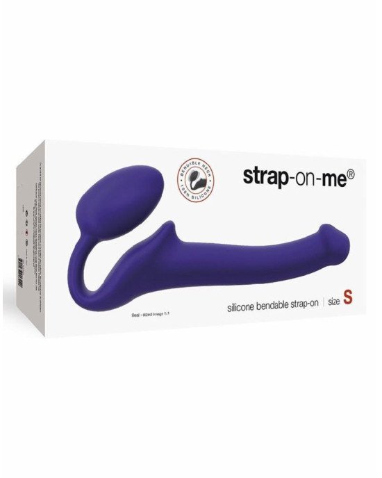 Безремінний страпон Strap-On-Me Violet S, повністю регульований, діаметр 2,7 см Безремінний страпон Strap-On-Me Violet S, повністю регульований, діаметр 2,7 см