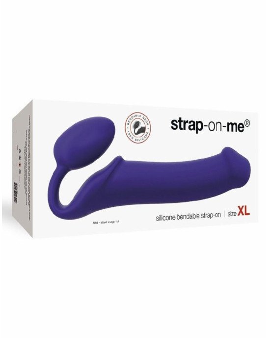 Безремінний страпон Strap-On-Me Violet XL, повністю регульований, діаметр 4,5 см Безремінний страпон Strap-On-Me Violet XL, повністю регульований, діаметр 4,5 см