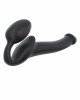 Безремінний страпон Strap-On-Me Black S, повністю регульований, діаметр 2,7 см Безремінний страпон Strap-On-Me Black S, повністю регульований, діаметр 2,7 см