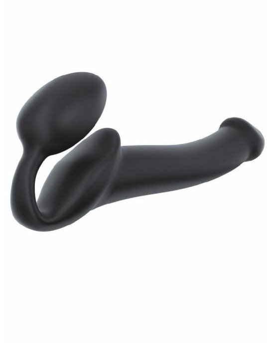Безремінний страпон Strap-On-Me Black M, повністю регульований, діаметр 3,3 см Безремінний страпон Strap-On-Me Black M, повністю регульований, діаметр 3,3 см