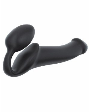 Безремінний страпон Strap-On-Me Black L, повністю регульований, діаметр 3,7 см Безремінний страпон Strap-On-Me Black L, повністю регульований, діаметр 3,7 см