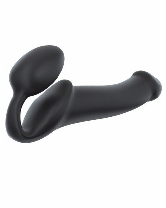 Безремінний страпон Strap-On-Me Black XL, повністю регульований, діаметр 4,5 см Безремінний страпон Strap-On-Me Black XL, повністю регульований, діаметр 4,5 см
