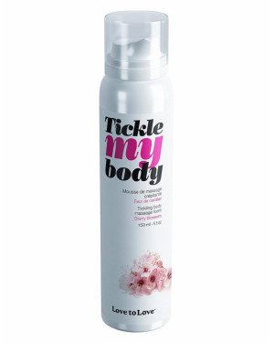 Масажна піна Love To Love TICKLE MY BODY Cherry Blossom (150 мл) зволожувальна Масажна піна Love To Love TICKLE MY BODY Cherry Blossom (150 мл) зволожувальна
