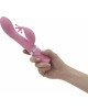 Розкішний вібратор-кролик Pillow Talk - Kinky Pink з кристалом Сваровські, потужний Розкішний вібратор-кролик Pillow Talk - Kinky Pink з кристалом Сваровські, потужний