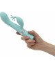 Розкішний вібратор-кролик Pillow Talk - Kinky Teal з кристалом Сваровські, потужний Розкішний вібратор-кролик Pillow Talk - Kinky Teal з кристалом Сваровські, потужний