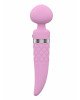 Вібромасажер 2-в-1 PILLOW TALK - Sultry Pink, класичний масажер і вібратор з ротацією, підігрів Вібромасажер 2-в-1 PILLOW TALK - Sultry Pink, класичний масажер і вібратор з ротацією, підігрів