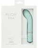 Розкішний вібратор Pillow Talk - Racy Teal з кристалом Сваровські для точки G, подарункова упаковка Розкішний вібратор Pillow Talk - Racy Teal з кристалом Сваровські для точки G, подарункова упаковка