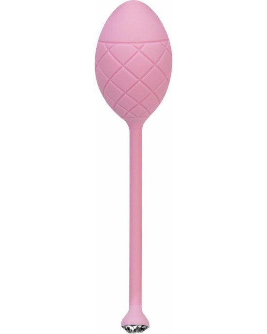 Розкішні вагінальні кульки PILLOW TALK - Frisky Pink з кристалом, діаметр 3,2 см, вага 49-75гр Розкішні вагінальні кульки PILLOW TALK - Frisky Pink з кристалом, діаметр 3,2 см, вага 49-75гр