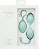 Розкішні вагінальні кульки PILLOW TALK - Frisky Teal з кристалом, діаметр 3,2 см, вага 49-75 гр Розкішні вагінальні кульки PILLOW TALK - Frisky Teal з кристалом, діаметр 3,2 см, вага 49-75 гр