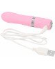 Розкішний вібратор PILLOW TALK - Flirty Pink з кристалом Сваровські, гнучка голівка Розкішний вібратор PILLOW TALK - Flirty Pink з кристалом Сваровські, гнучка голівка