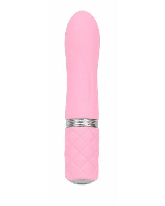 Розкішний вібратор PILLOW TALK - Flirty Pink з кристалом Сваровські, гнучка голівка Розкішний вібратор PILLOW TALK - Flirty Pink з кристалом Сваровські, гнучка голівка