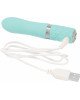 Розкішний вібратор PILLOW TALK - Flirty Teal з кристалом Сваровські, гнучка голівка Розкішний вібратор PILLOW TALK - Flirty Teal з кристалом Сваровські, гнучка голівка