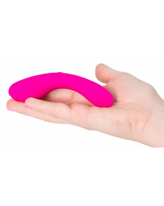 Мінівібратор The Mini Swan Wand, два вібромотора, для вагінально-кліторальний стимуляції Мінівібратор The Mini Swan Wand, два вібромотора, для вагінально-кліторальний стимуляції