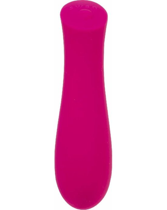 Мінівібратор The Mini Swan Rose з плавним збільшенням інтенсивності вібрації, силікон Мінівібратор The Mini Swan Rose з плавним збільшенням інтенсивності вібрації, силікон