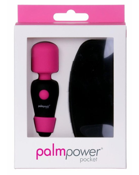 Міні вібромасажер PalmPower Pocket з чохлом на блискавці, водостійкий, перезаряджається, довжина 9 с Міні вібромасажер PalmPower Pocket з чохлом на блискавці, водостійкий, перезаряджається, довжина 9 с