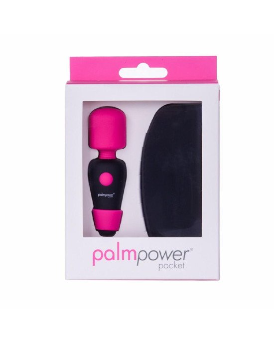 Міні вібромасажер PalmPower Pocket з чохлом на блискавці, водостійкий, перезаряджається, довжина 9 с Міні вібромасажер PalmPower Pocket з чохлом на блискавці, водостійкий, перезаряджається, довжина 9 с