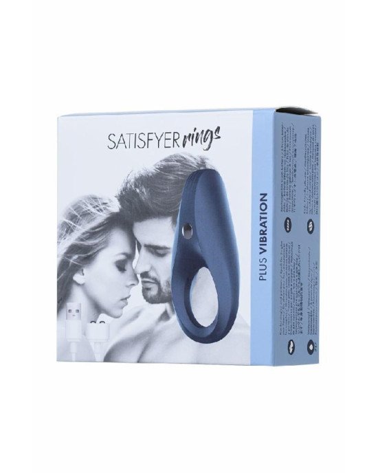 Ерекційне віброкільце Satisfyer Rocket Ring з подовженим стимулятором клітора, перезаряджуване Ерекційне віброкільце Satisfyer Rocket Ring з подовженим стимулятором клітора, перезаряджуване