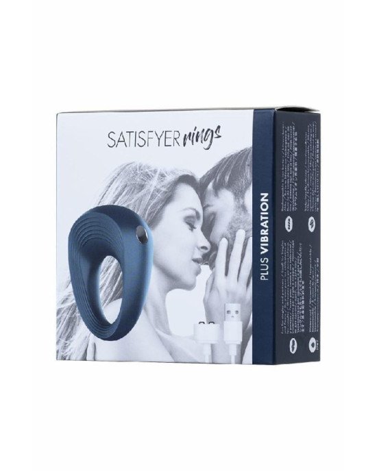 Ерекційне віброкільце Satisfyer Power Ring, класична форма, перезаряджуване, потужне Ерекційне віброкільце Satisfyer Power Ring, класична форма, перезаряджуване, потужне